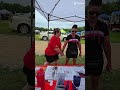 She is very fit, but her balance was lacking. For this demo, I did things a little differently.