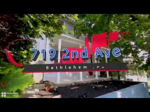 719 2nd Ave, Bethlehem, PA home video tour