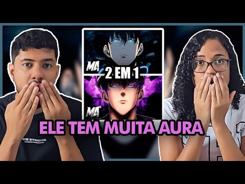 REACT 2 EM 1 | M4rkim - Rap do Sung Jin Woo (Solo Leveling) - O Monarca Das Sombras e Parte Final