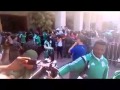 WATCH VIDEO: Super Eagles checking out of their hotel in Campinas