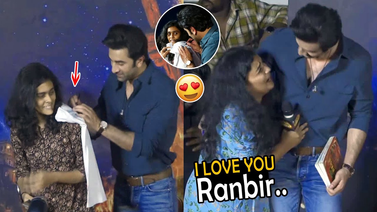 Ranbir Kapoor Gives Tight Hug to his Lady Fans at Brahmastra Movie Meet | Friday Culture