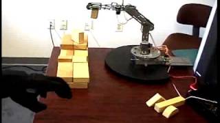 First generation AcceleGlove stacking blocks