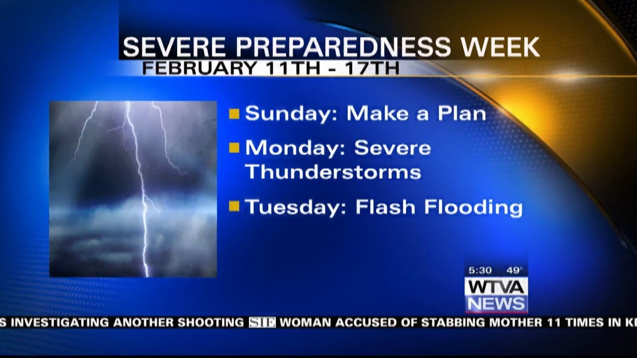 Severe Preparedness Week is happening next week in Mississippi - YouTube