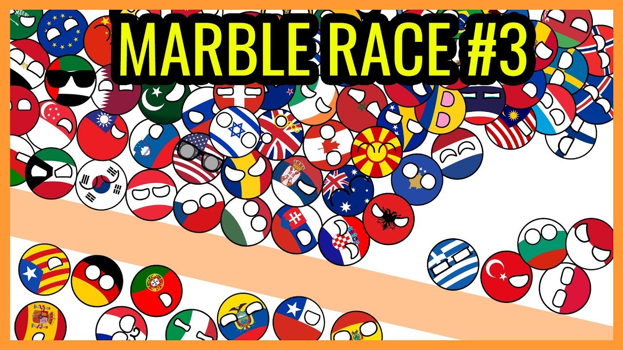 Countryballs Marble Race League 3 2018 Winter League YouTube