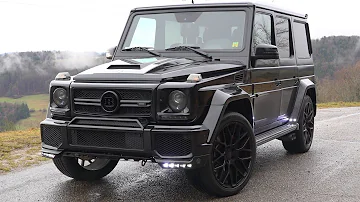 2017 Mercedes-AMG G 63 Brabus 5.5L V8 (571 PS) TEST DRIVE