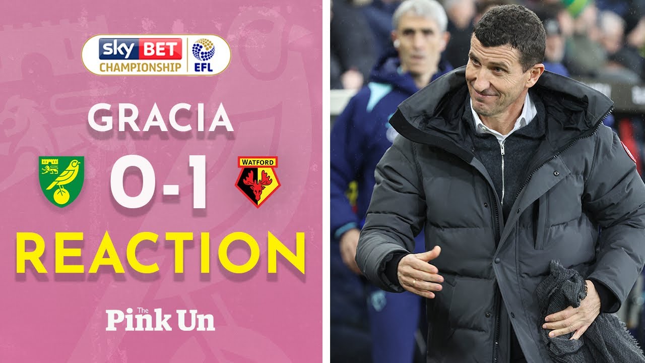 Реакция Хави Грасии | «Норвич Сити» — «Уотфорд» 0-1 | The Pink Un