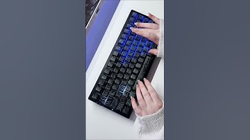 New Keycaps: MCHOSE G75 PRO Black Topographic!   #mchose  #mechanicalkeyboard #keyboard