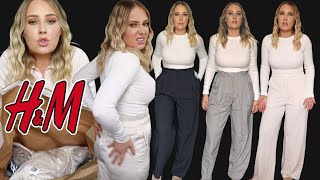 HUGE H&amp;M TRY ON HAUL!