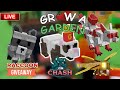 Grow a garden giveaway Live Raccoon trading 10x Dragon Fly Kitsune Mimic Swan #Live #growagarden