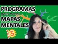 PROGRAMAS para hacer MAPAS MENTALES