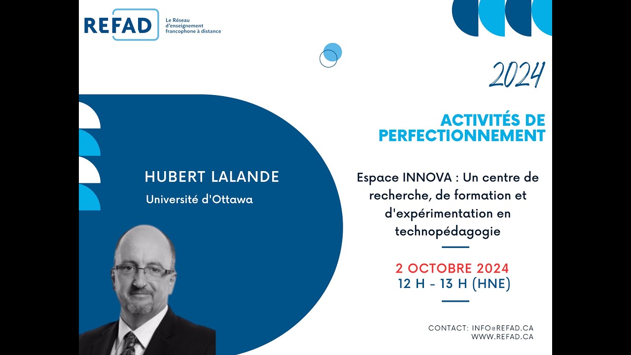 Espace INNOVA : Un centre de recherche, de formation et d’expérimentation en technopédagogie