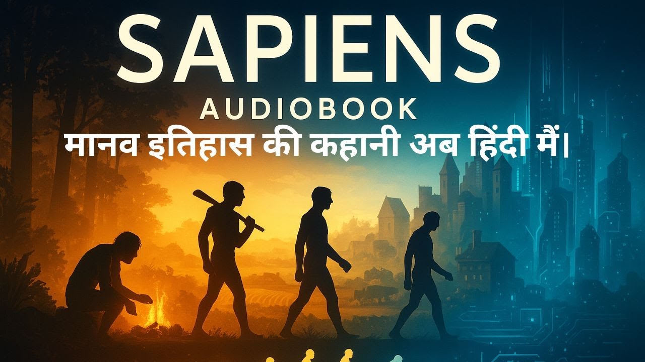 Sapiens Audiobook | मानव इतिहास की सम्पूर्ण कहानी | Full Hindi Summary