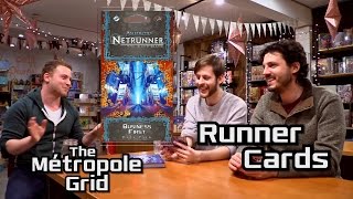 Netrunner Unboxing: Business First - Runner Cards