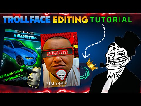 Create Viral Trollface Edit on Alight Motion🔥| Easy Guide Tutorial