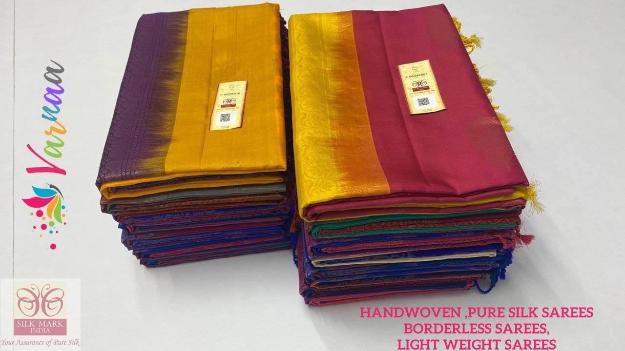 Soft Silk Sarees Without Border Varnaa Soft Silk Sarees Sirumugai