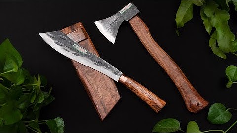 DAO PHÚC SEN, CẶP DAO PARANG RÌU R01 CHO ANH EM ĐI PHƯỢT_HÀNG CHUẨN CỦA HTX DAO PHÚC SEN