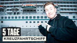 Ich habe fünf Tage auf einem Kreuzfahrtschiff gelebt