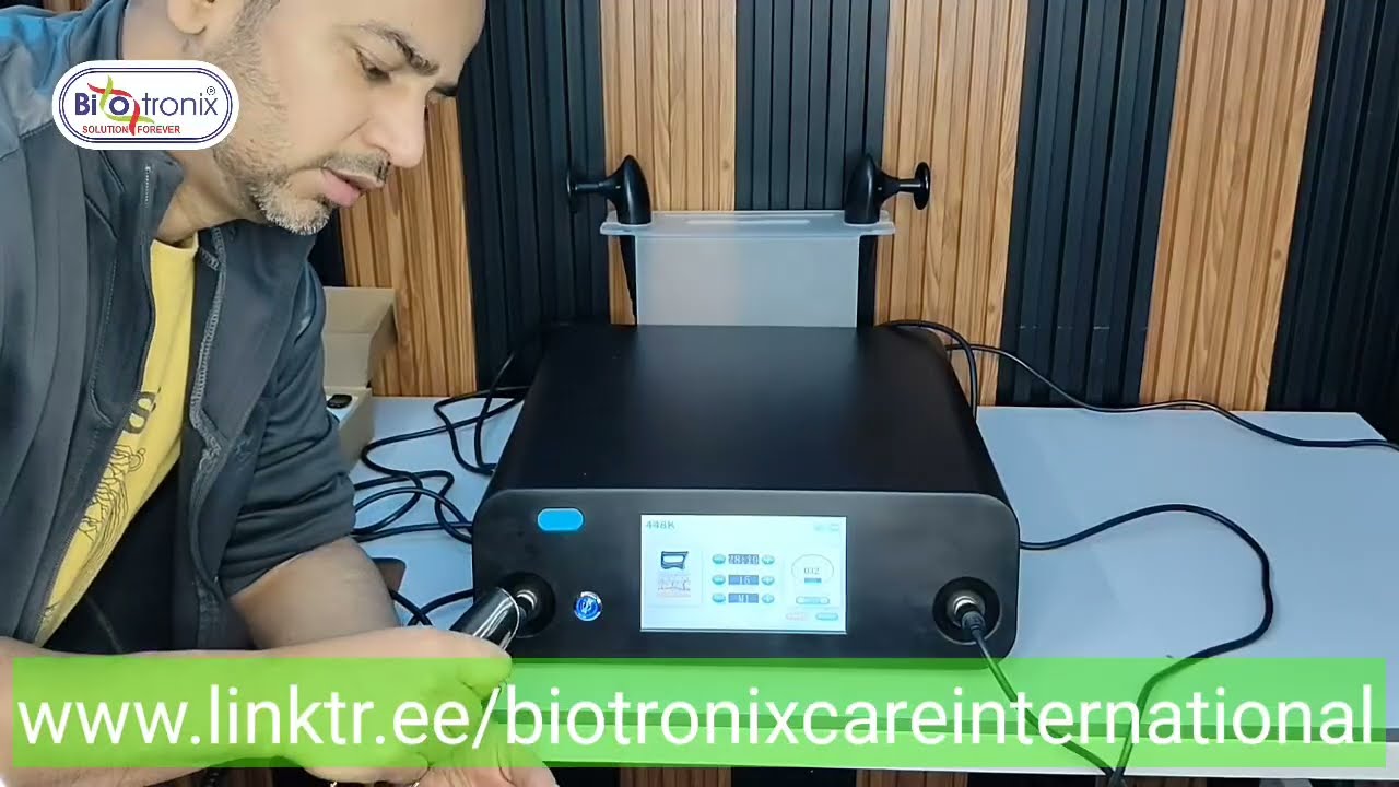 TECAR Therapy Machine for Sports Injury & Orthopedic Rehab 