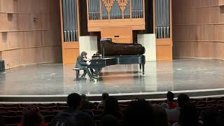 Rautavaara - Piano Concerto No. 1 Mvmt. 1 Performed By Ethan R. Aguilar