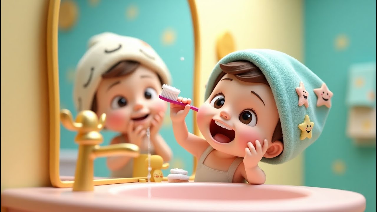 Brush Your Teeth and Sparkle Bright | Nursery Rhyme & Kids Songs