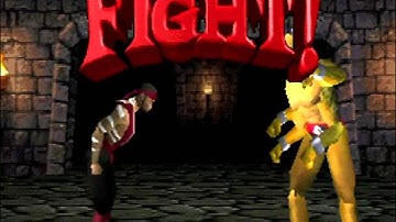 Mortal Kombat 4 (PlayStation) Arcade as Kai