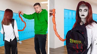 12 Cara Menyelinapkan Makanan Zombie Ke Kelas