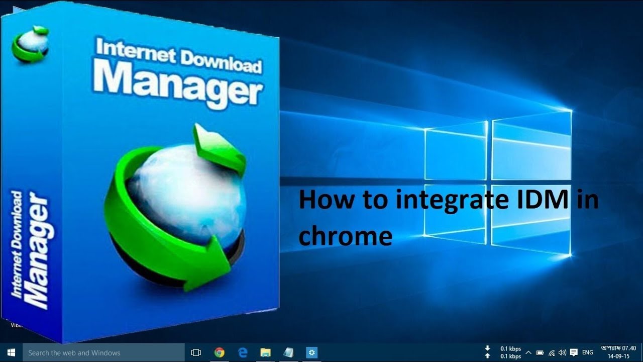 Idm Module IDM integration module installation in chrome - YouTube