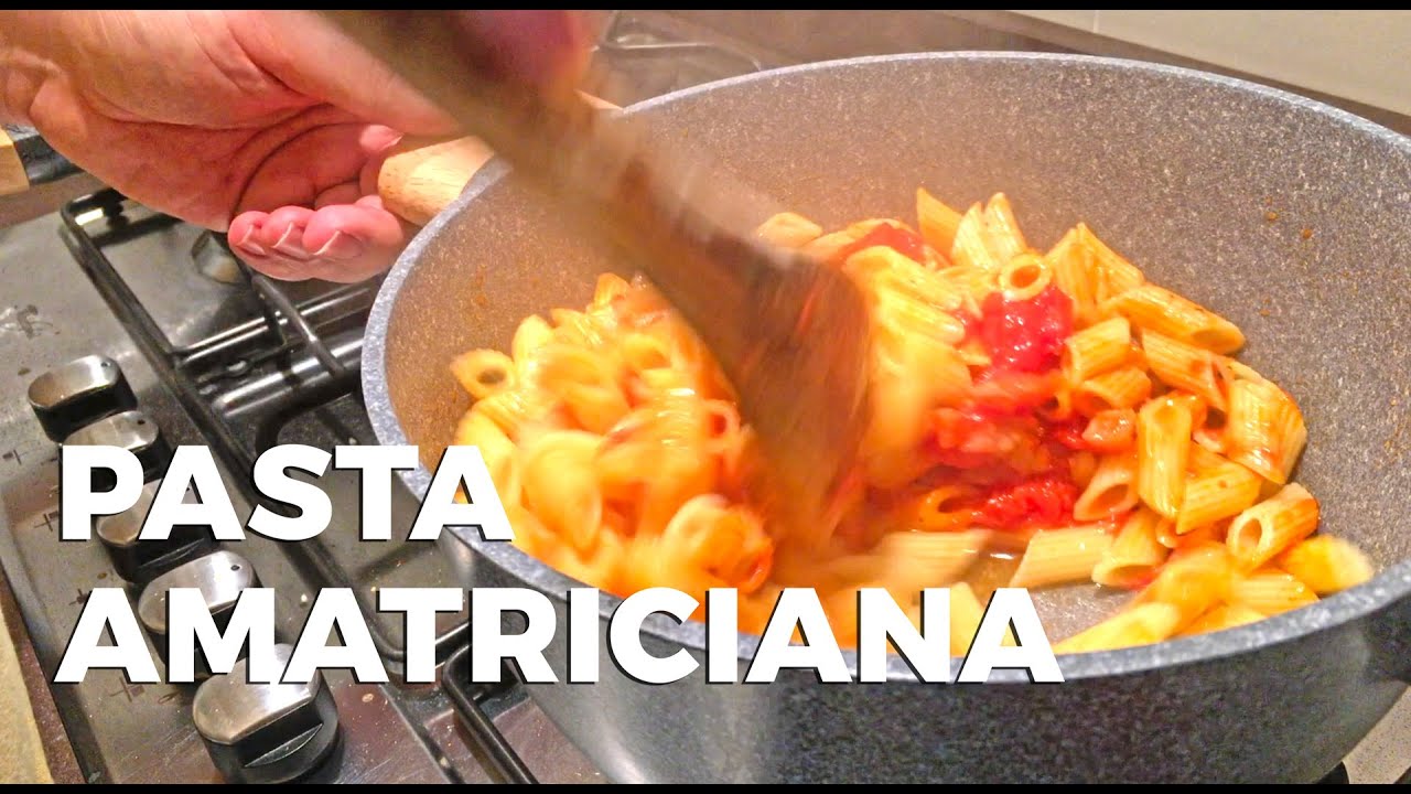 Quarantine Diaries, Italian Soul Food Pasta Amatriciana YouTube