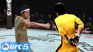 Ufc5 Bruce Lee Vs Kung Fu Frog Ea Sports Ufc 5
