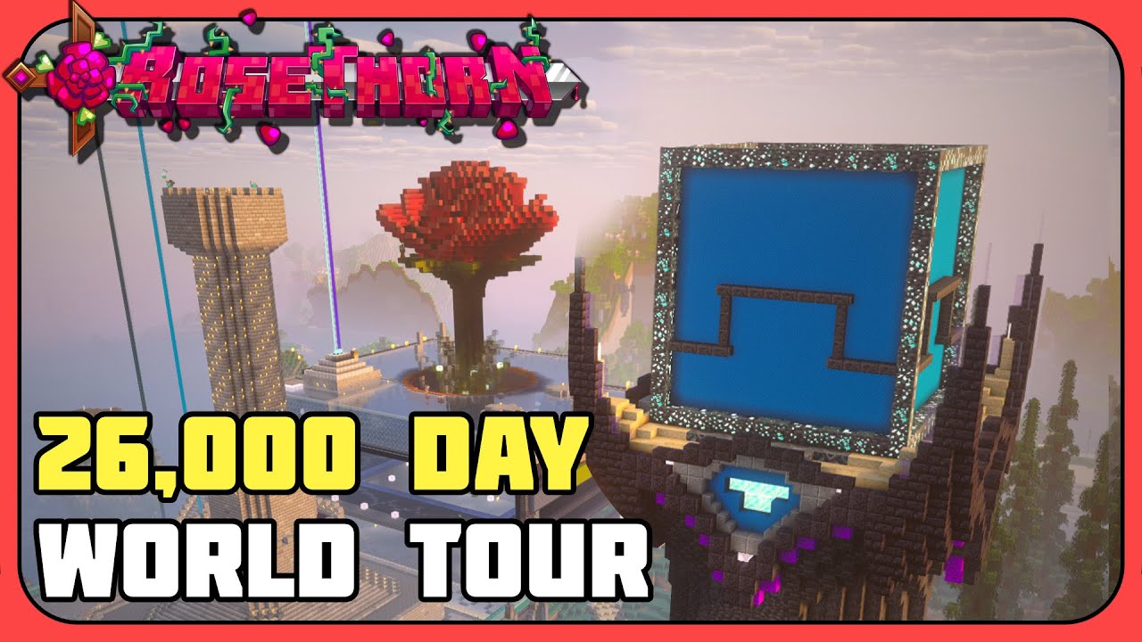 I'll Show You My Entire 11 Year Minecraft World | Rosethorn