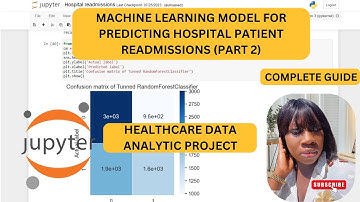 Python Project -Predicting Patient Re-admission(Part 2)||  Data Analysis & Machine Learning Project.