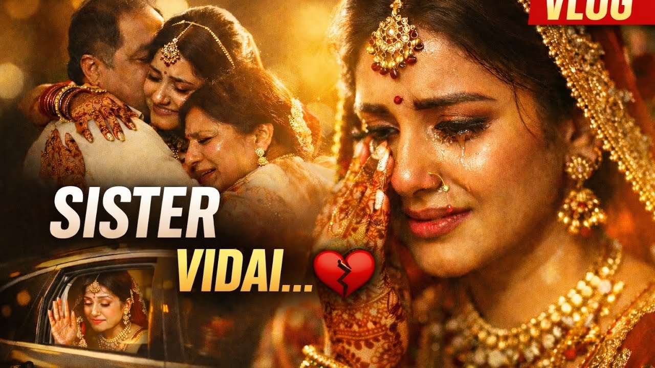 Sister Vidai 💔 | The Most Emotional Goodbye