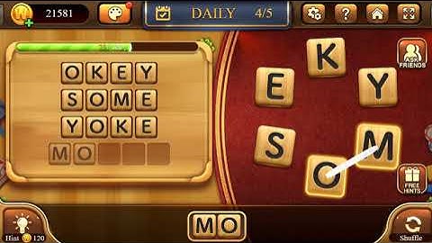 Word Connect | DAILY CHALLENGE | March 24 2018