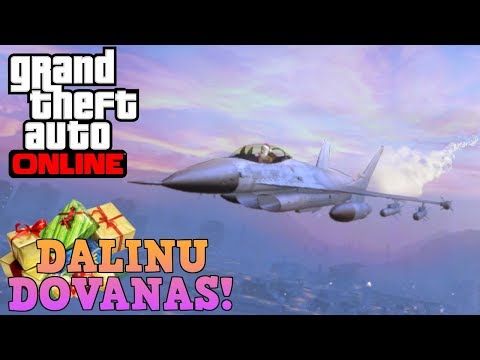 Edvisss Žaidžia - GTA Online #50 Dalinu Dovanas!