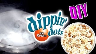 How To Make Dippin' Dots Ice Cream At Home With Liquid Nitrogen
