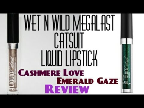 *NEW* Wet n Wild Megalast Liquid Catsuit Liquid Eyeshadow | Cashmere Love | Emerald gaze