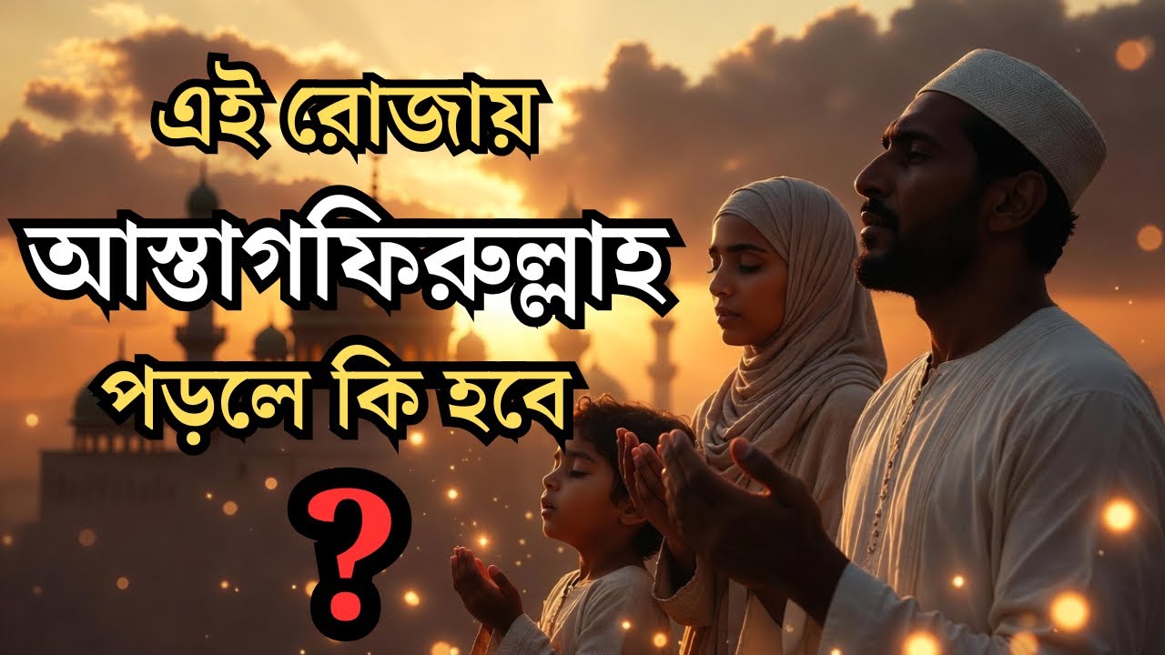 রমজানে “আস্তাগফিরুল্লাহ” পড়লে যা হবে! এর ক্ষমতা কত বিশাল?