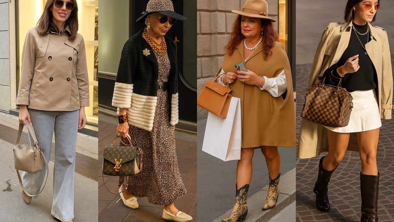 ICONIC TRENDY ITALY FASHION 🇮🇹 TIMELESS AUTUMN OUTFITS INSPIRED BY MILAN STREET STYLE | LUXURY LOOKS