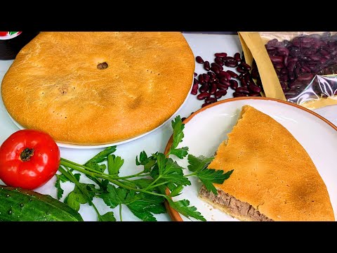 «ЛОБИАНИ» - вкусный постный пирог из грузинской кухни