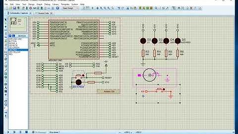 Arduino-Proteus Leds y Switches parte 1.