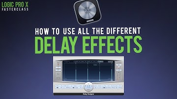 All The ECHO & Delay Options In Logic Pro X Fast