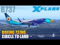 X-Plane 11 - B737NG Как выполнить Circle to Land