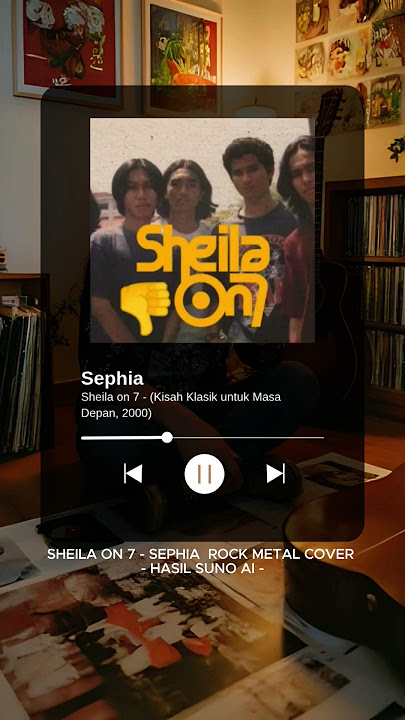 SHEILA ON 7 - SEPHIA ROCK METAL COVER #sheilaon7 #so7 #sephia