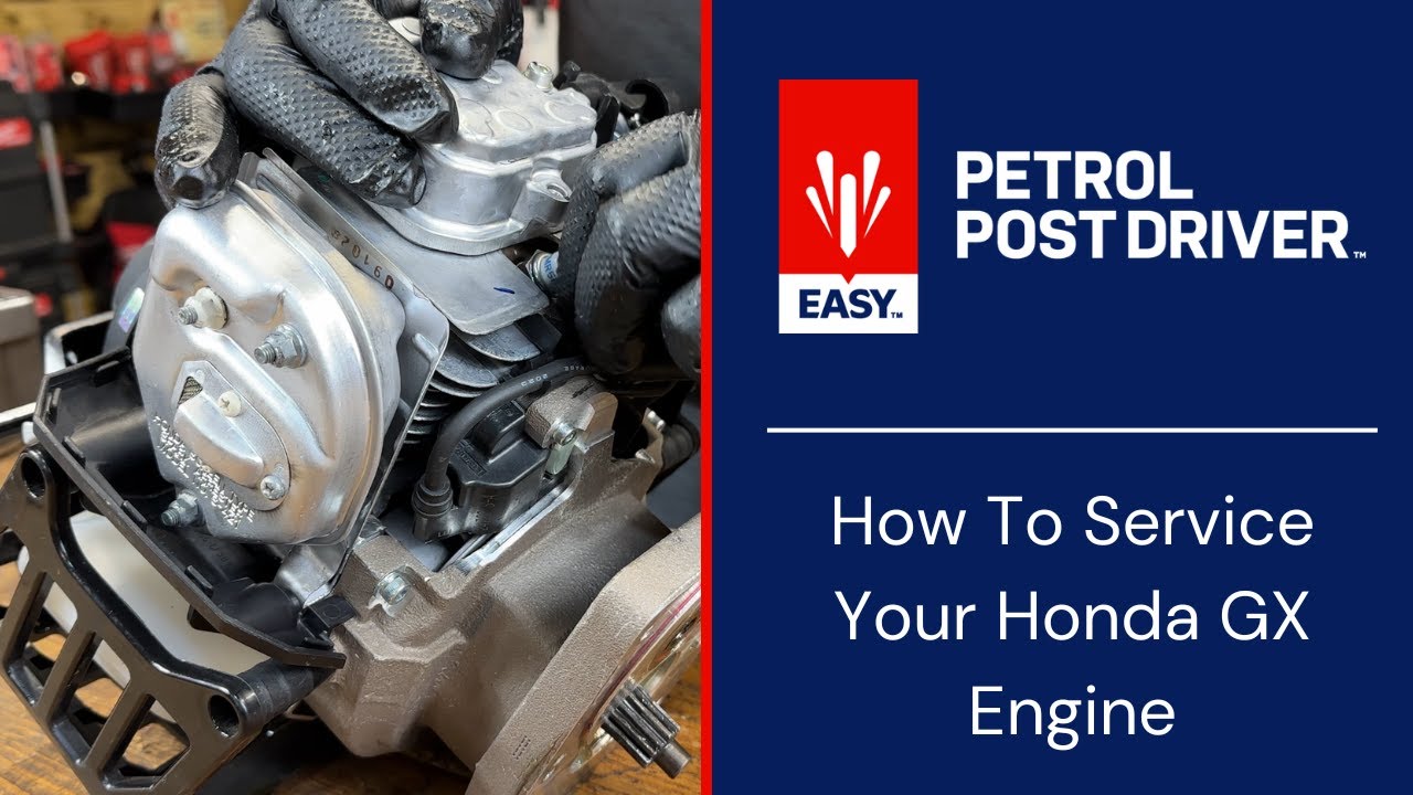 How To Service A Honda GX Engine - Step By Step Tutorial - YouTube