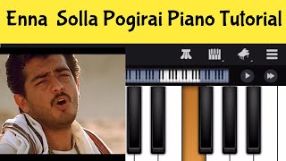 Video thumbnail of "Enna Solla Pogirai Piano Notes | Tamil Piano Songs Notes"