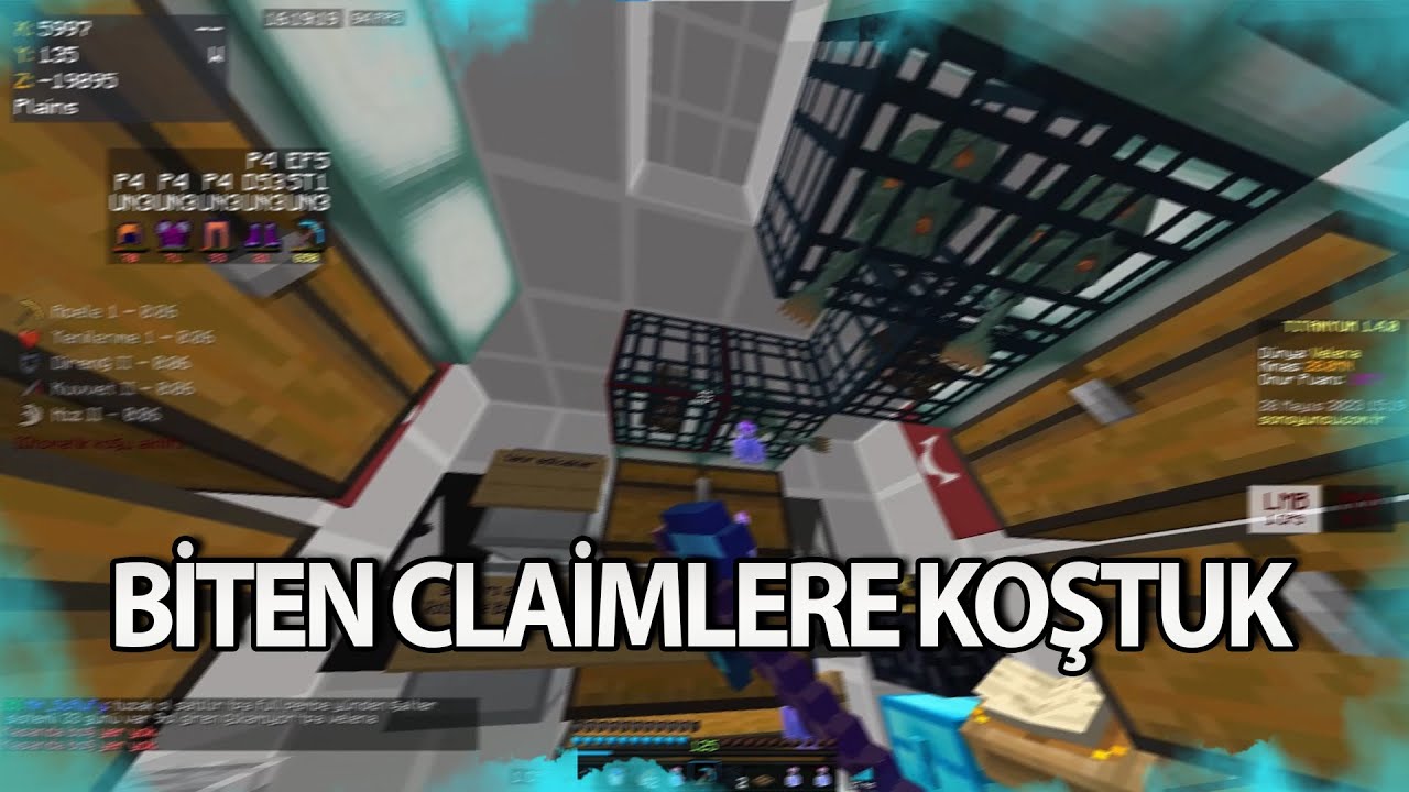 TİTANYUM 40M DEĞERİNDEN BİTEN CLAİM ALDIK!! - Minecraft Sonoyuncu Titanyum