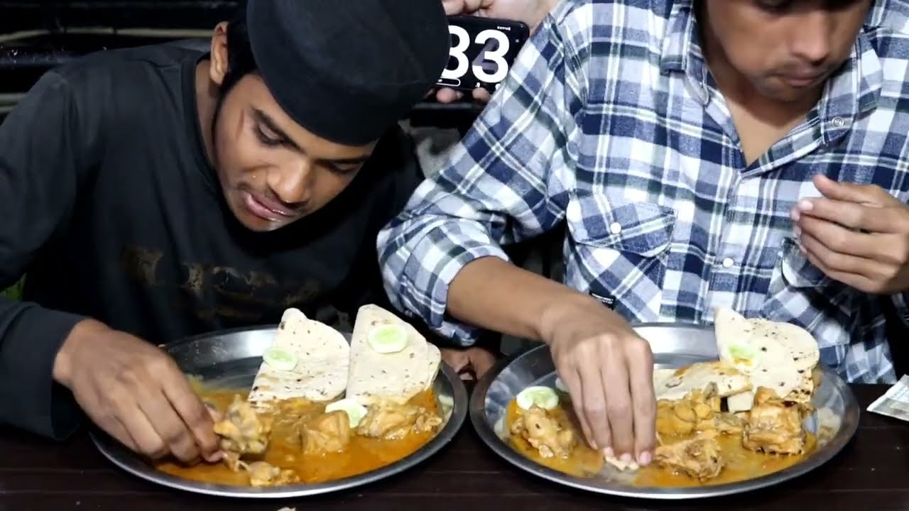 Chicken🐓🔥Curry and Roti Eating Challenge | Chicken Curry 🥵 and Roti Eating Competition | Eating Show
