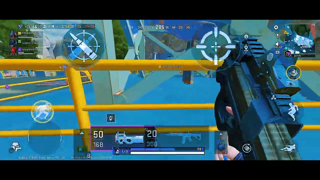 Blood Strike Random Squad Gameplay 💥 Intense Fight & Clutch Moments