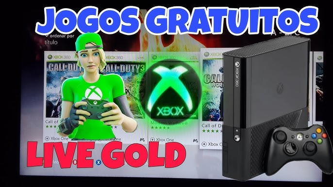 JOGOS GRATUITOS XBOX 360/ONE  ATUALIZADO AGOSTO/2022! 
