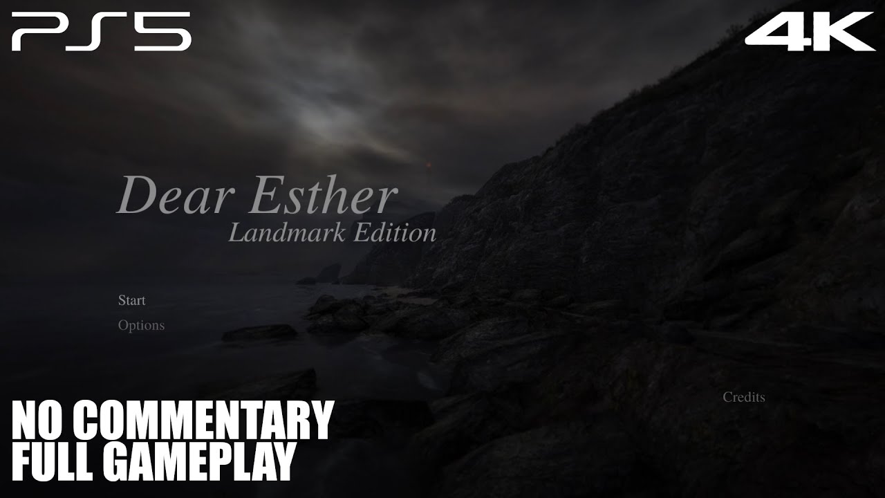Dear Esther | Full Gameplay | PS5 4K